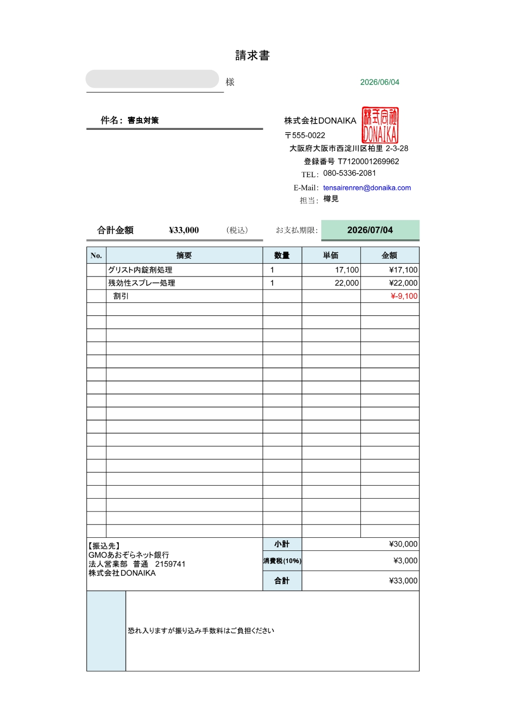 害虫対策（京都府）